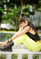 Beautiful pictures: young Asian member Ingrid Jomo